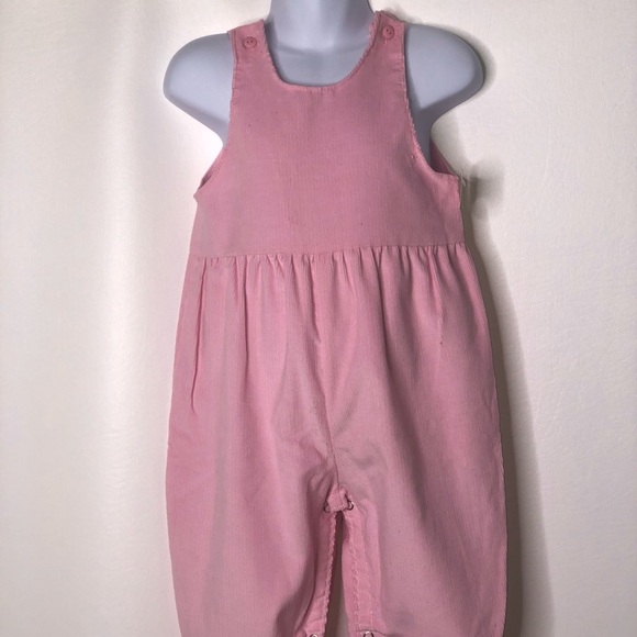 Vtg Carter’s girls corduroy overall romper NWT - Picture 1 of 4